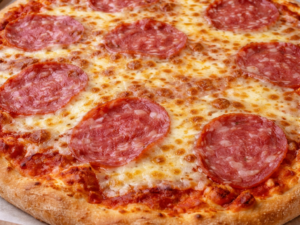 Salami Pizza