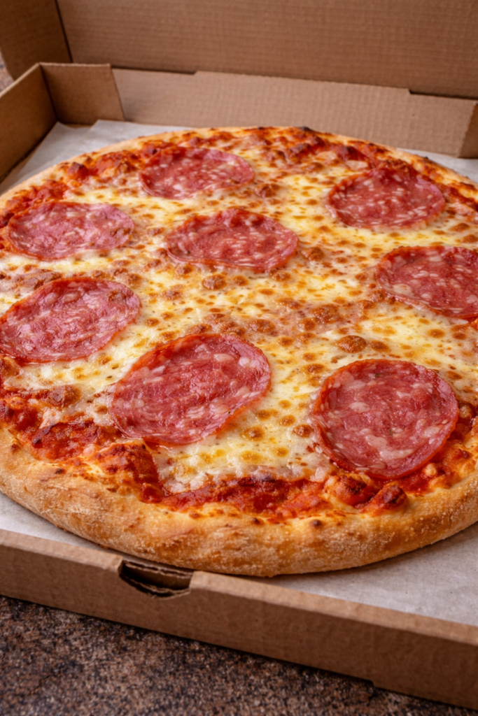 Salami Pizza