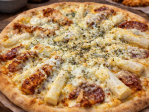 Bauernschnitzel Pizza