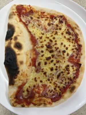 Pasta-Pizza Salami