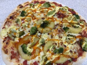 Calamari Cocktail Pizza