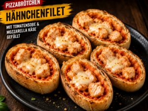 Pizzabrötchen Chicken