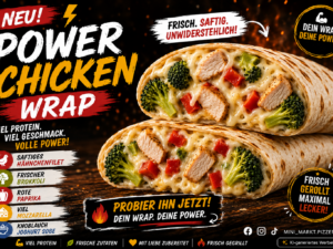 Power Chicken Wrap