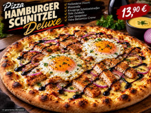 Hamburger Schnitzel Deluxe