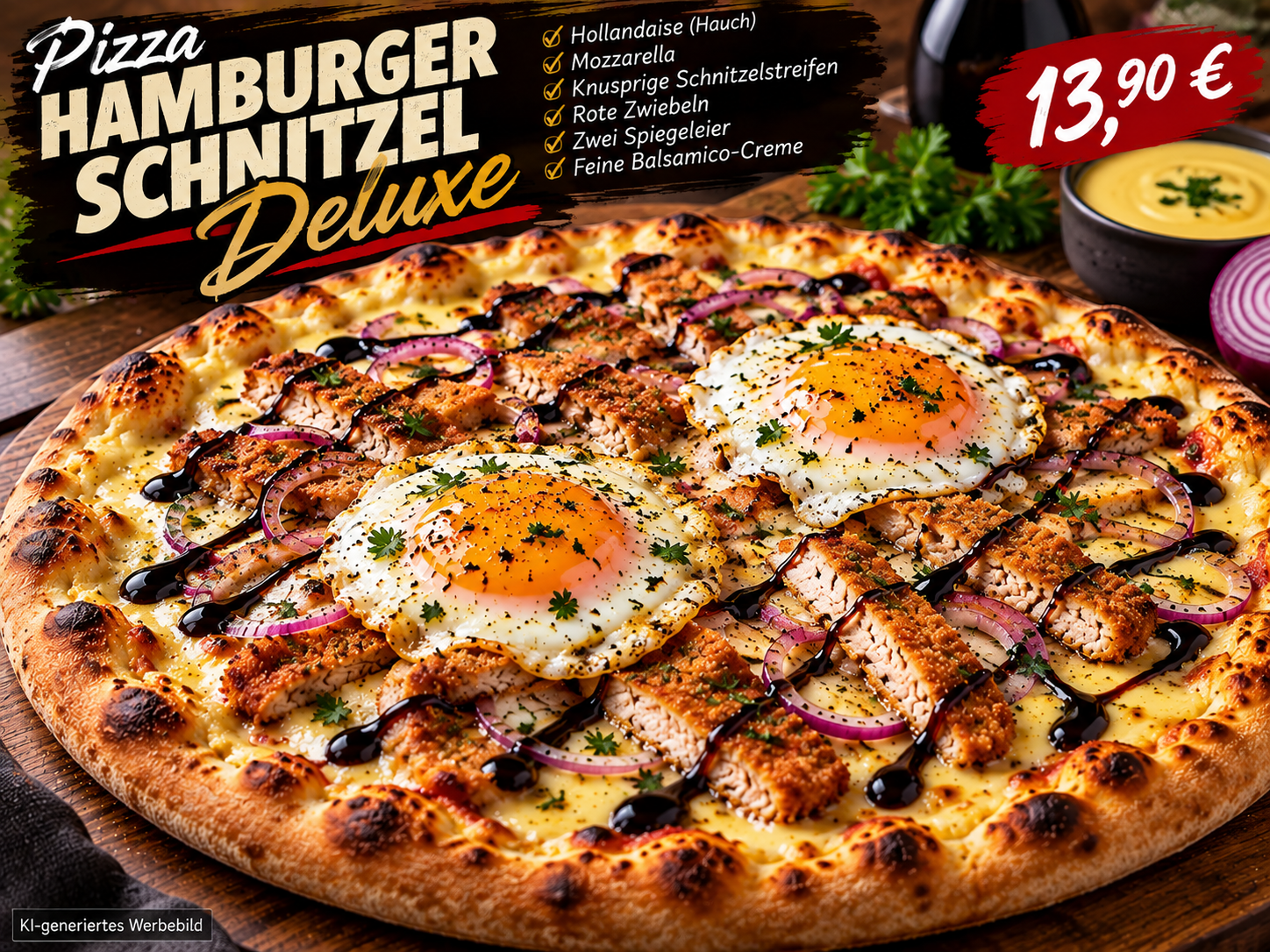 Hamburger Schnitzel Deluxe